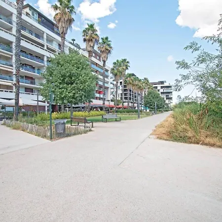 Beautiful Port Marianne Apt, Private Parking, 4 People * Монпелье